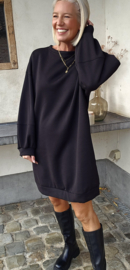 DJOELI sweatshirt fleece dress black