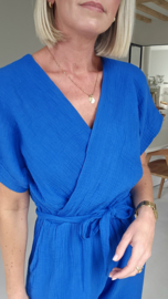ROSA tetra jumpsuit kobalt blue