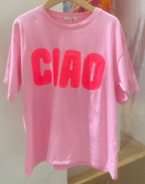 CIAO cotton T-shirt baby pink
