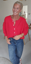 LIESJE cardigan red