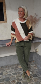 RAINBOW soft knit khaki