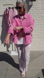 THE PERFECT JEANS jacket fuschia