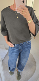 PALMA sweatshirt khaki