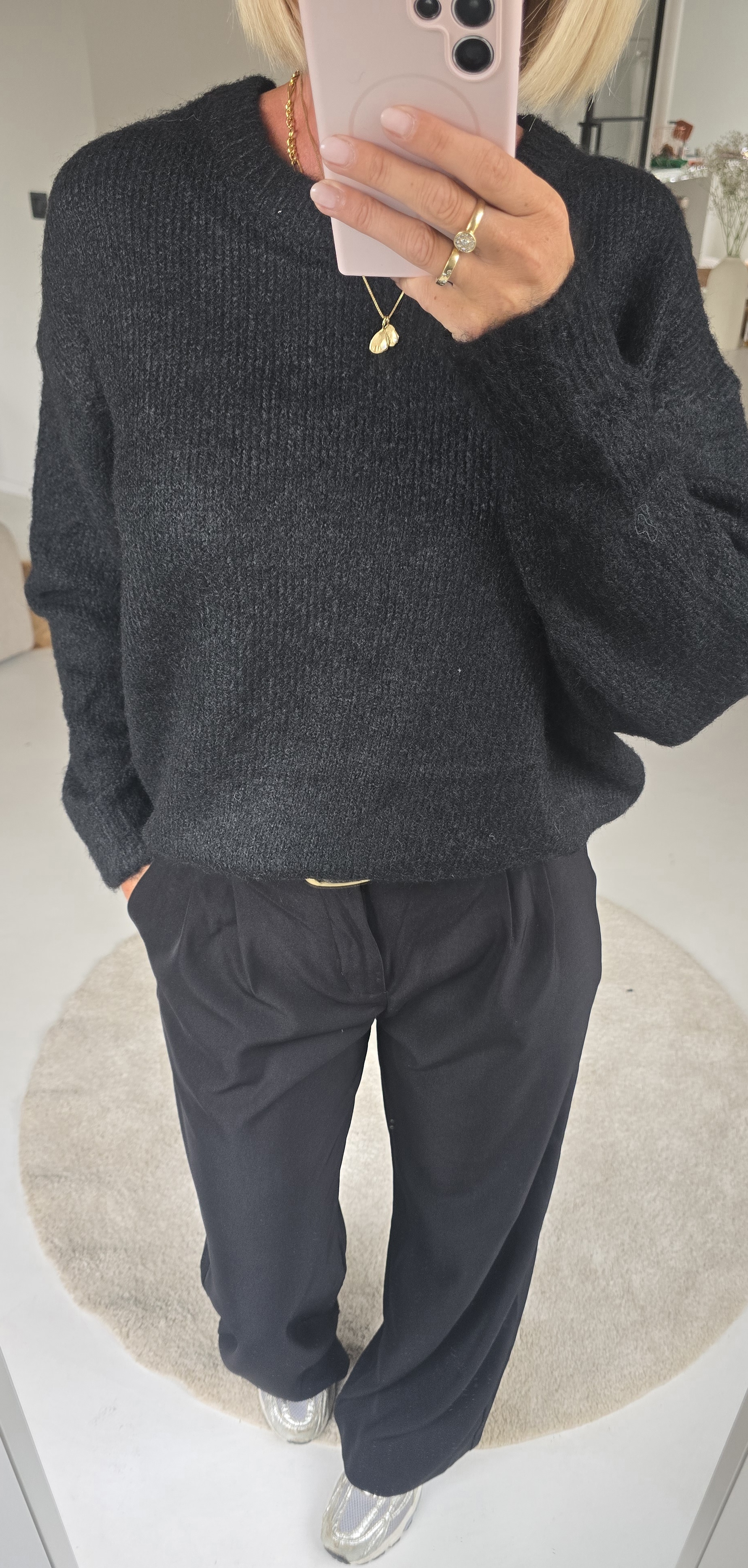 BEZIERS soft knit black