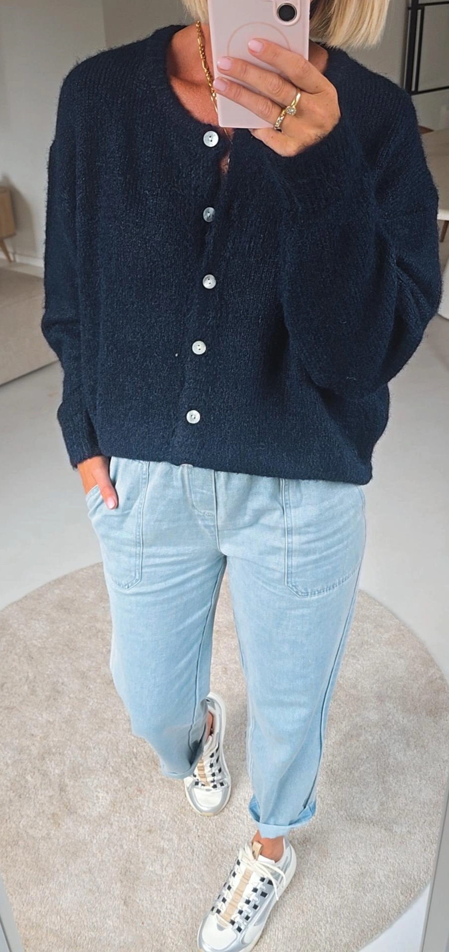 LIESJE cardigan navy
