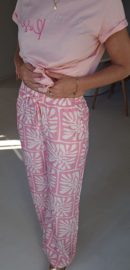 SIMKA viscose pants pink