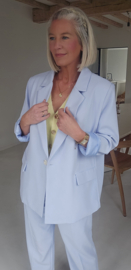 CECILIA suit blazer pastel blue