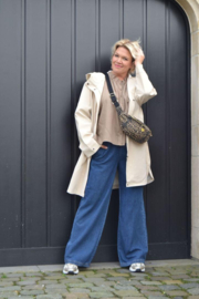 DOLLIE oversized blouse camel