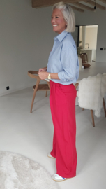 ROSALINE stripe shirt blue