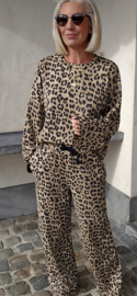 LEO jogger set camel