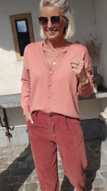 JADA knit cardigan soft peach