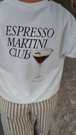 ESPRESSO MARTINI sweatshirt white
