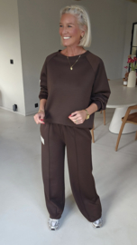 JOSJE jogger set chocolat
