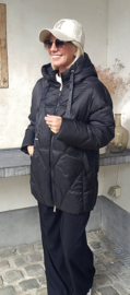 TISHA fancy coat black