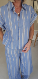 ELIZA striped pants blue (alleen broek!)