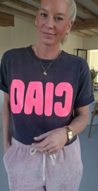 CIAO cotton T-shirt black