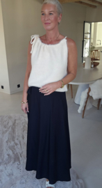 SAMIE maxi wrap skirt black