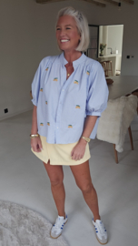 CITRON breezy striped blouse
