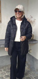TISHA fancy coat black