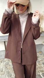 CHARI turleneck knit taupe