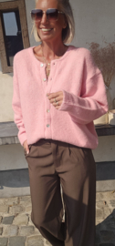 LIESJE cardigan baby pink