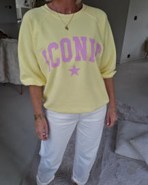 ICONIC sweatshirt yellow