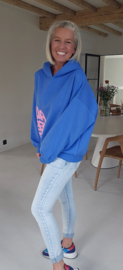 ALL YOU NEED IS LOVE hoodie blue