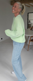 CHARLIZE supersoft knit apple green