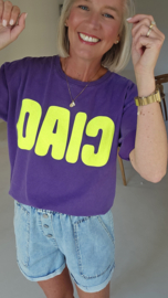 CIAO cotton T-shirt purple