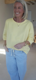 PALMA sweatshirt yellow