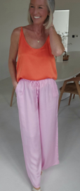 FRANCES satin top orange