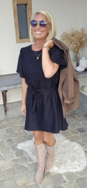 CHALIZE viscose dress black
