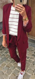 BUYorCRY suit bordeaux