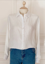 BLUEBELL viscose shirt white