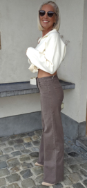 ANAMARI wide leg jeans taupe