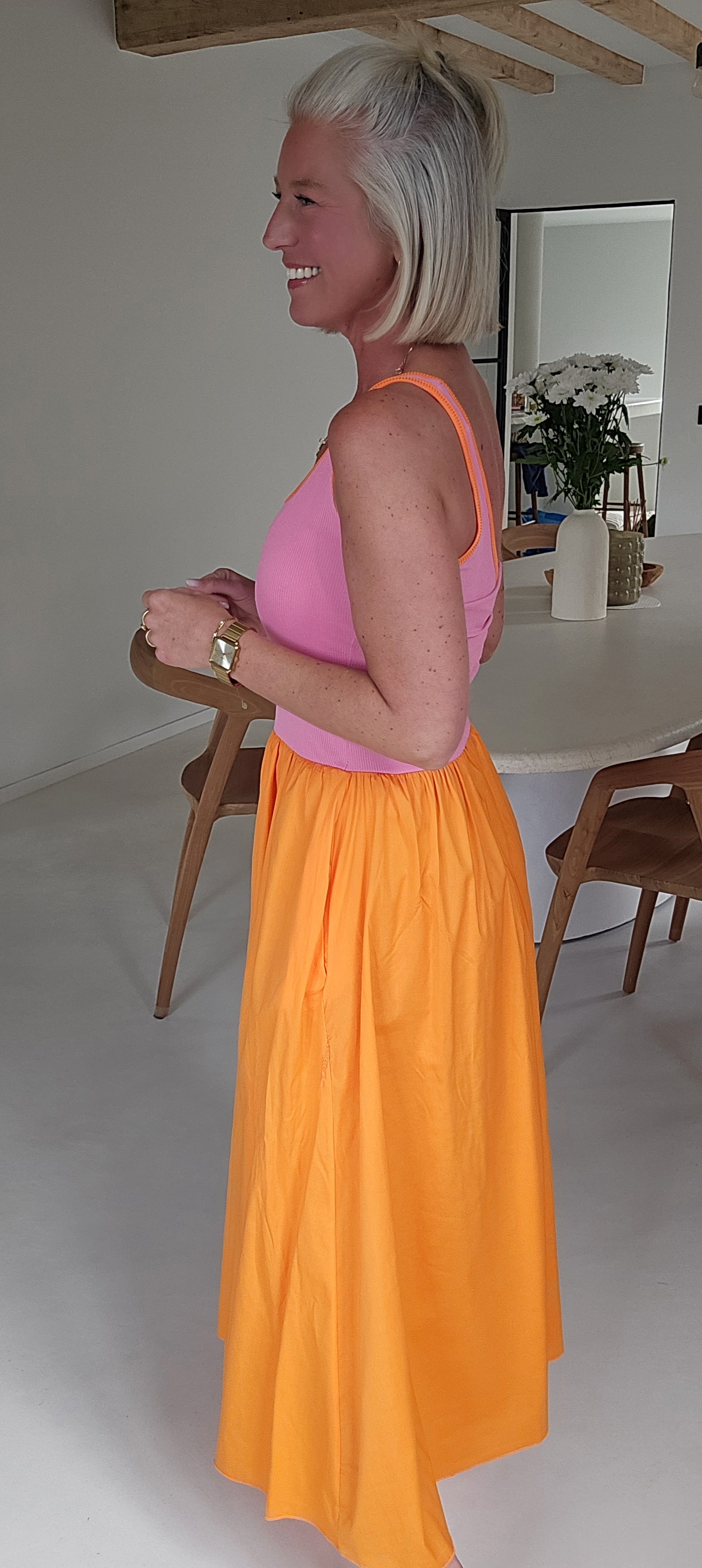 LOVI maxi dress pink