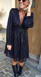 JAYLIN GLITTER dress black