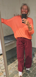 BUYorCRY summer knit peachy peach