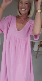 RIMINI maxi tetra dress baby pink