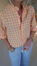 LILI checkered blouse