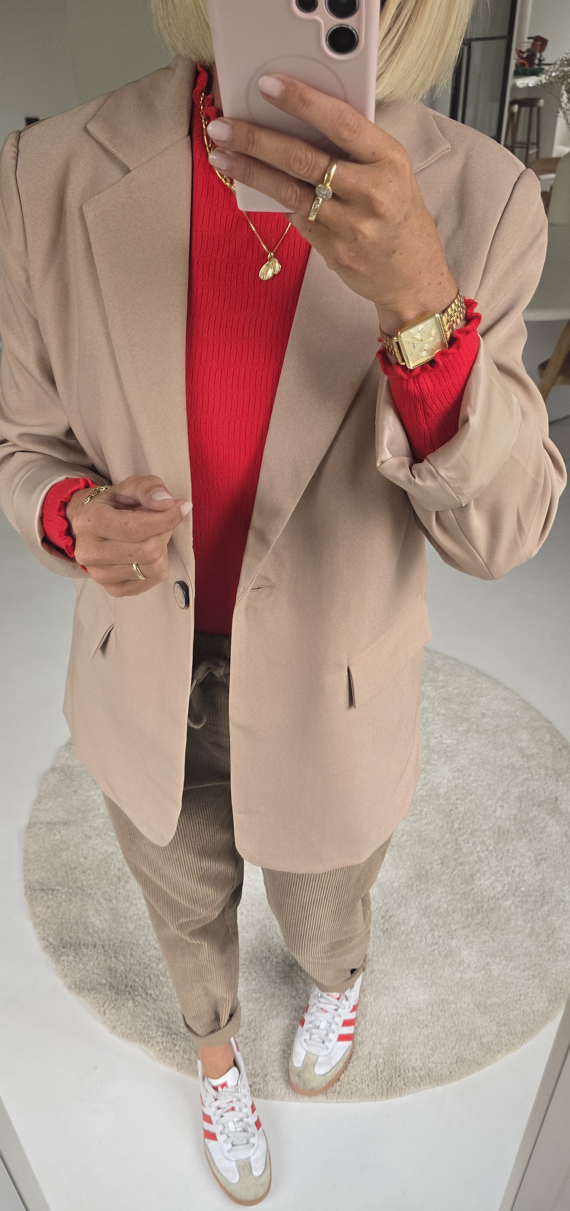 SOFTIE softest longsleeve red