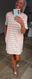 SALIA striped T-shirt dress