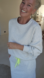 ELIE sweatshirt set soft grey