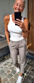 BASIC cotton top ecru