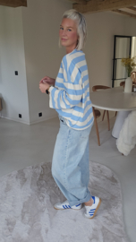 STRIPE AFFAIR longsleeve blue