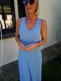 GOLDEN HAZE beach dress blue