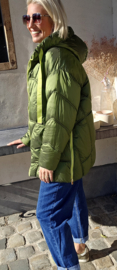 TISHA fancy coat olive