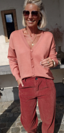 JADA knit cardigan soft peach