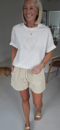CIAO AMORE cotton T-shirt
