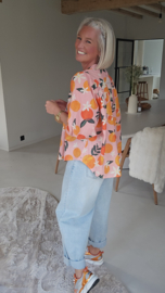BLOOM ESCAPE blouse citrus crush